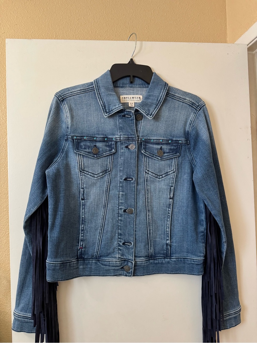 Idyllwind fringe denim jacket